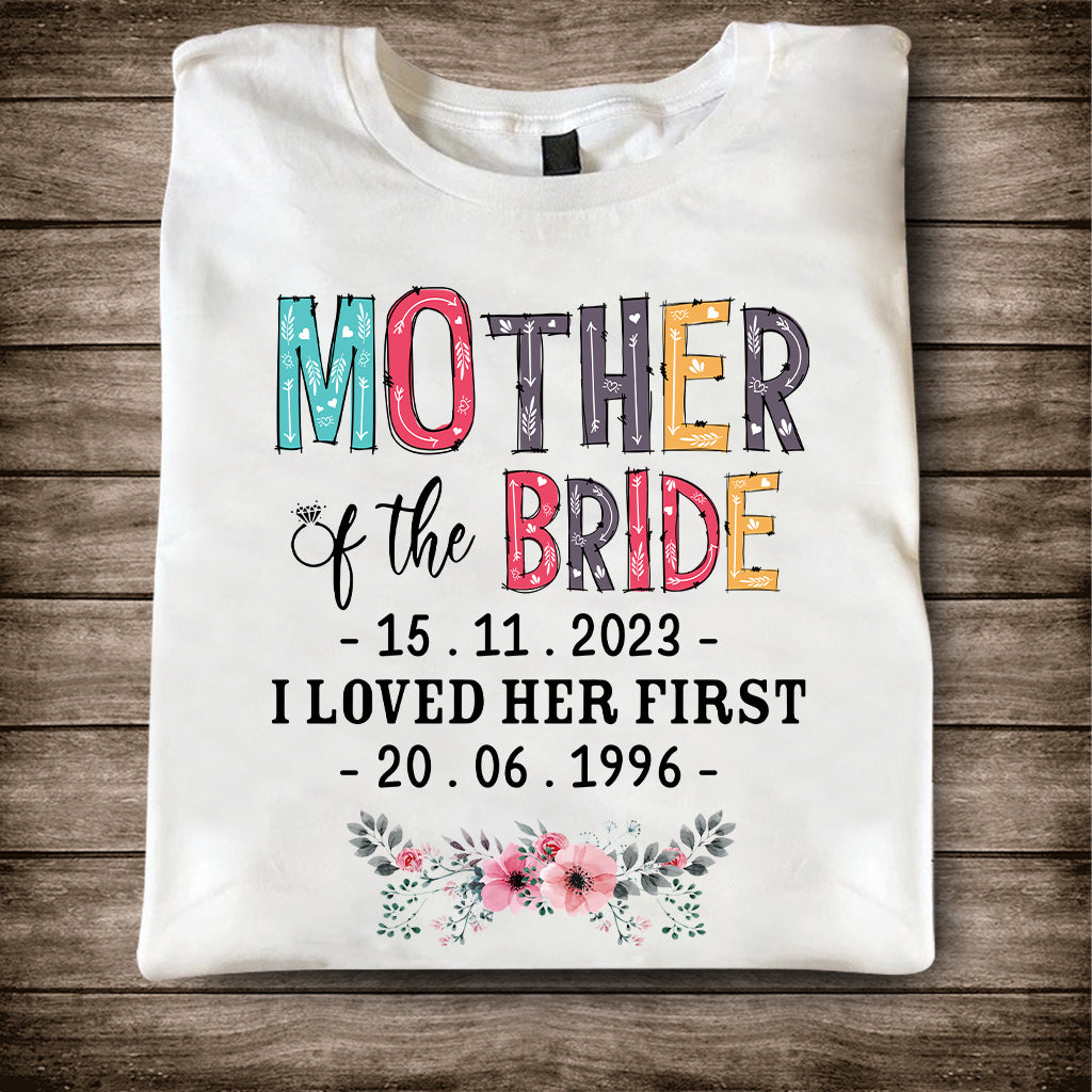 Mother Of The Bride - Personalized Mother's Day Mother T-shirt and Hoodie