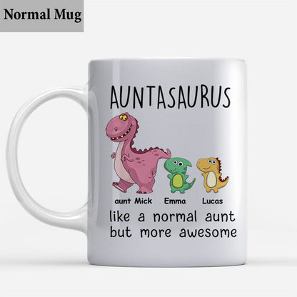 Like A Normal But More Awesome - Gift for mom, grandma, grandpa, dad, aunt, uncle - Personalized Mug