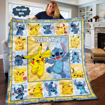 Cute Babies - Personalized Ohana Quilt 0523