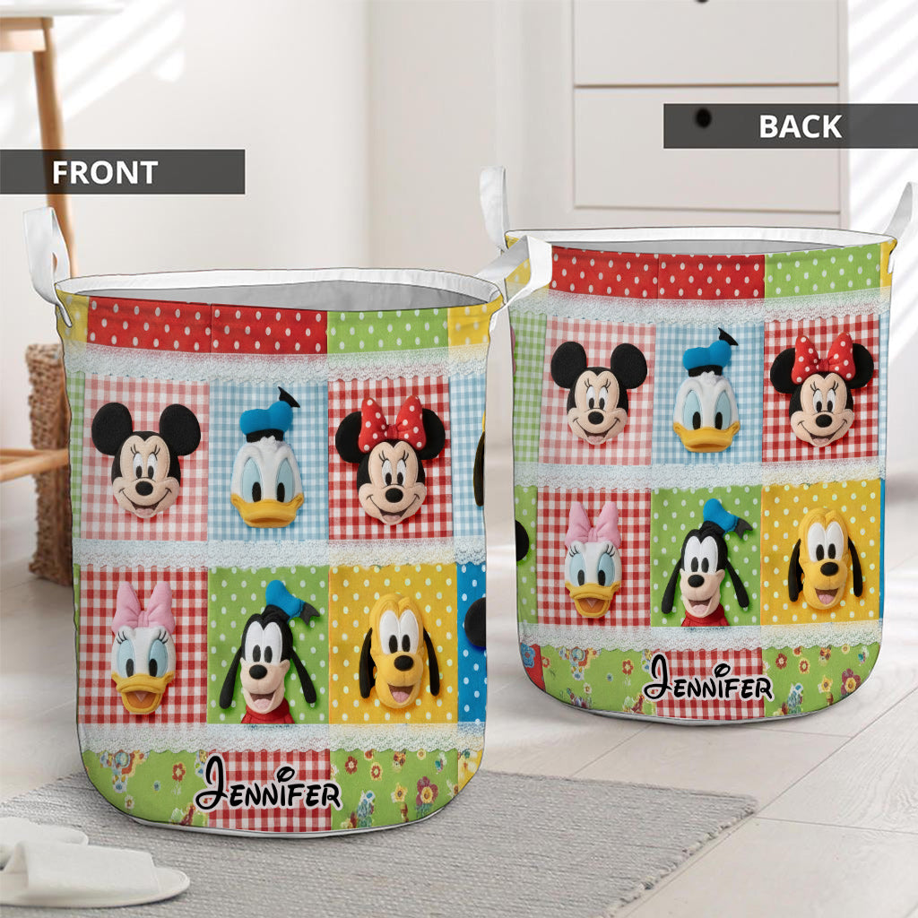 Merry Christmas - Personalized Mouse Storage Basket