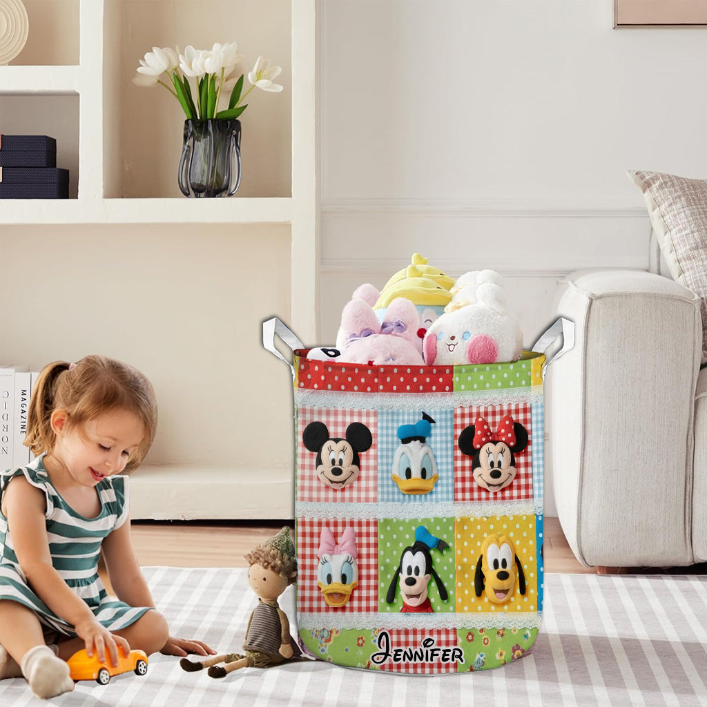 Merry Christmas - Personalized Mouse Storage Basket