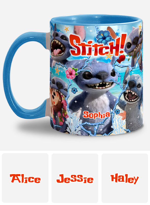 Ohana Means Family - Personalized Ohana Accent Mug