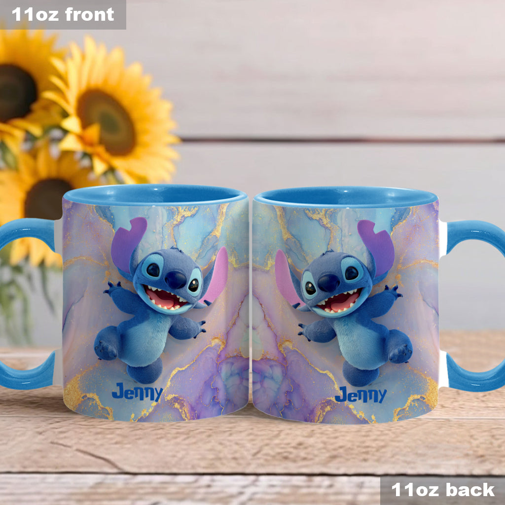 Ohana Marble Style - Personalized Ohana Accent Mug