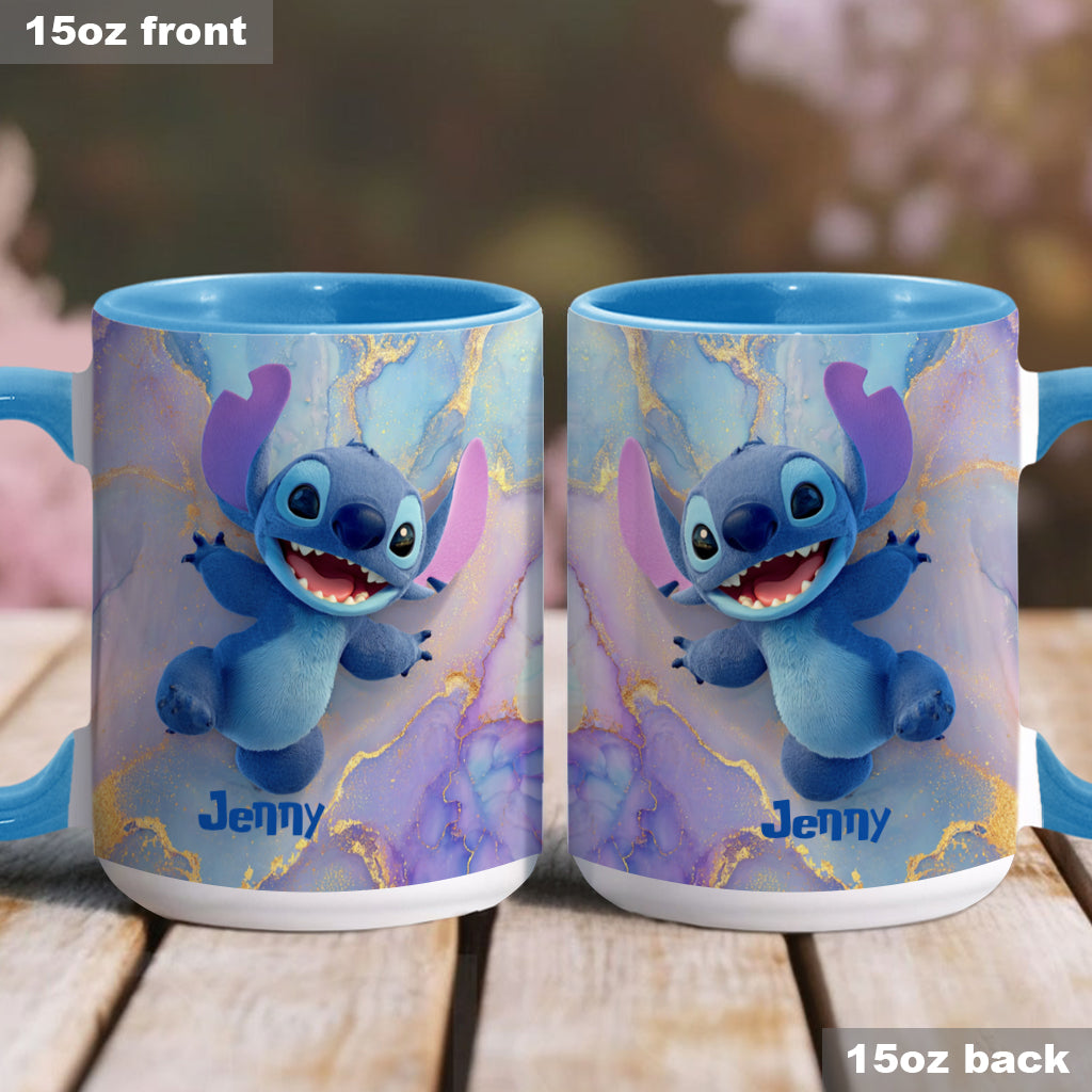 Ohana Marble Style - Personalized Ohana Accent Mug