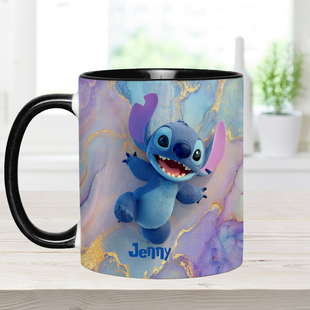 Ohana Marble Style - Personalized Ohana Accent Mug