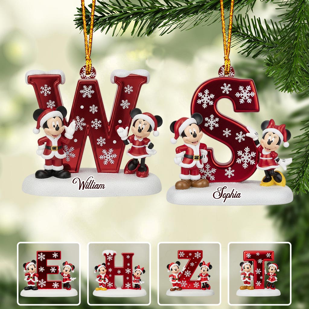 Magic Family - Personalized Mouse Ornament
