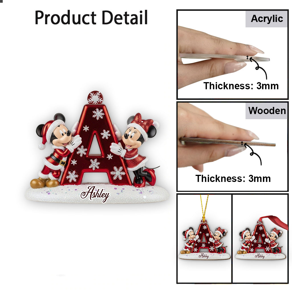 Magic Family - Personalized Mouse Ornament