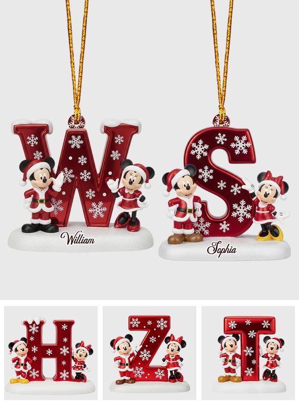 Magic Family - Personalized Mouse Ornament