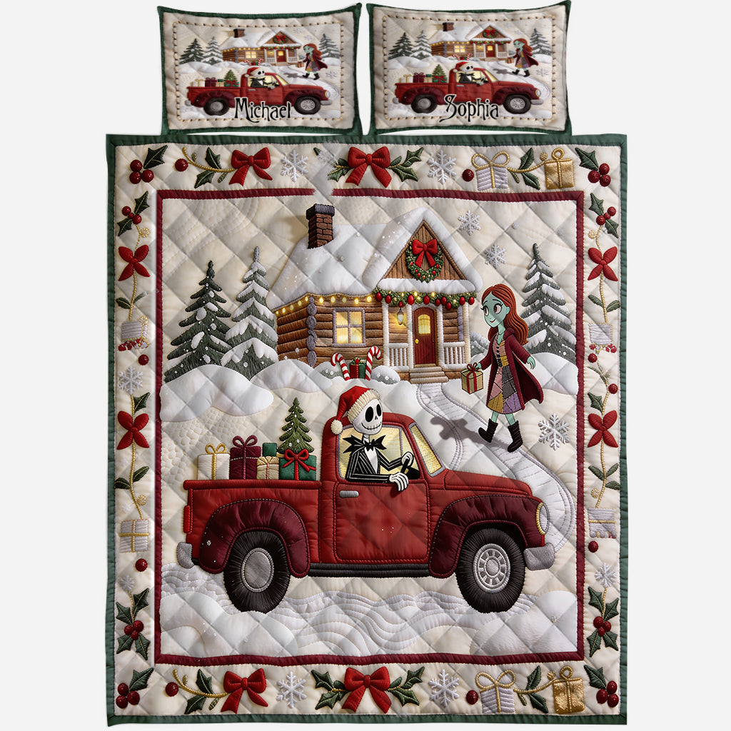 I Love You - Personalized Nightmare Quilt Set