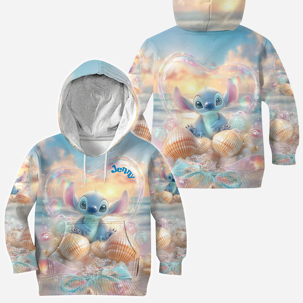 Blue Ohana Summer Vibes - Personalized Ohana All Over Shirt