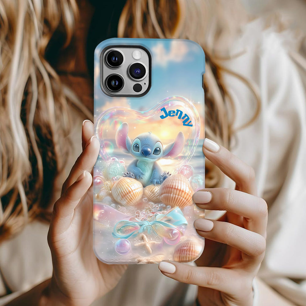 Blue Ohana Summer Vibes - Personalized Ohana Full Print Phone Case