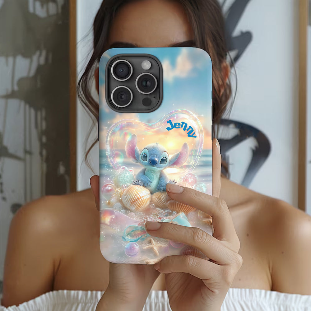 Blue Ohana Summer Vibes - Personalized Ohana Full Print Phone Case