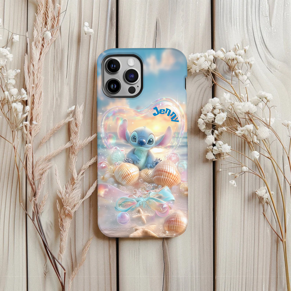 Blue Ohana Summer Vibes - Personalized Ohana Full Print Phone Case