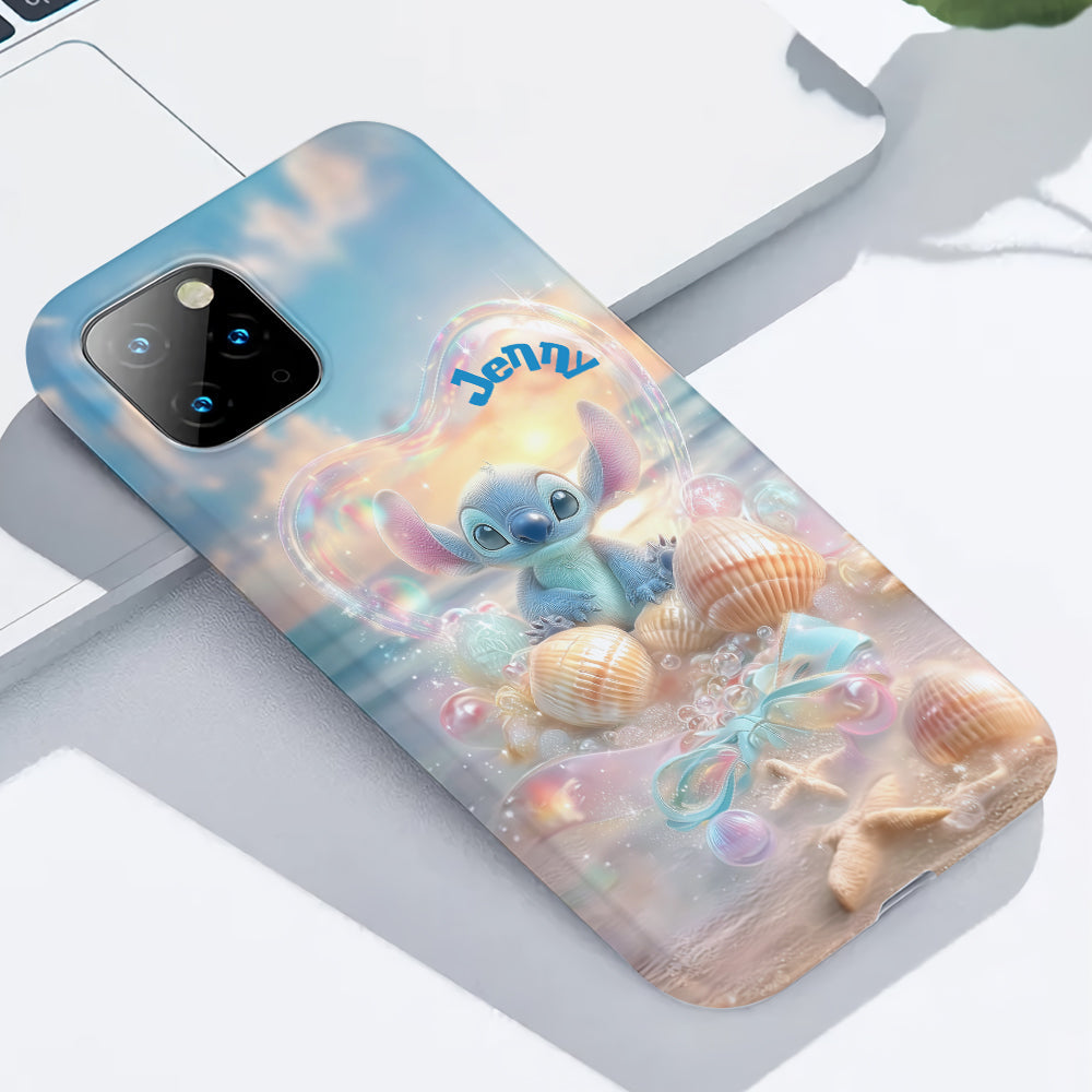 Blue Ohana Summer Vibes - Personalized Ohana Full Print Phone Case