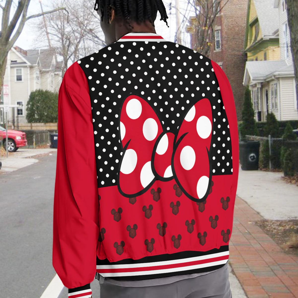 Believe In Magic - Personalized Mouse Varsity Jacket