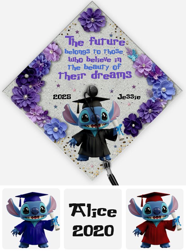 Happy Graduation 2025 - Personalized Ohana Cap Topper