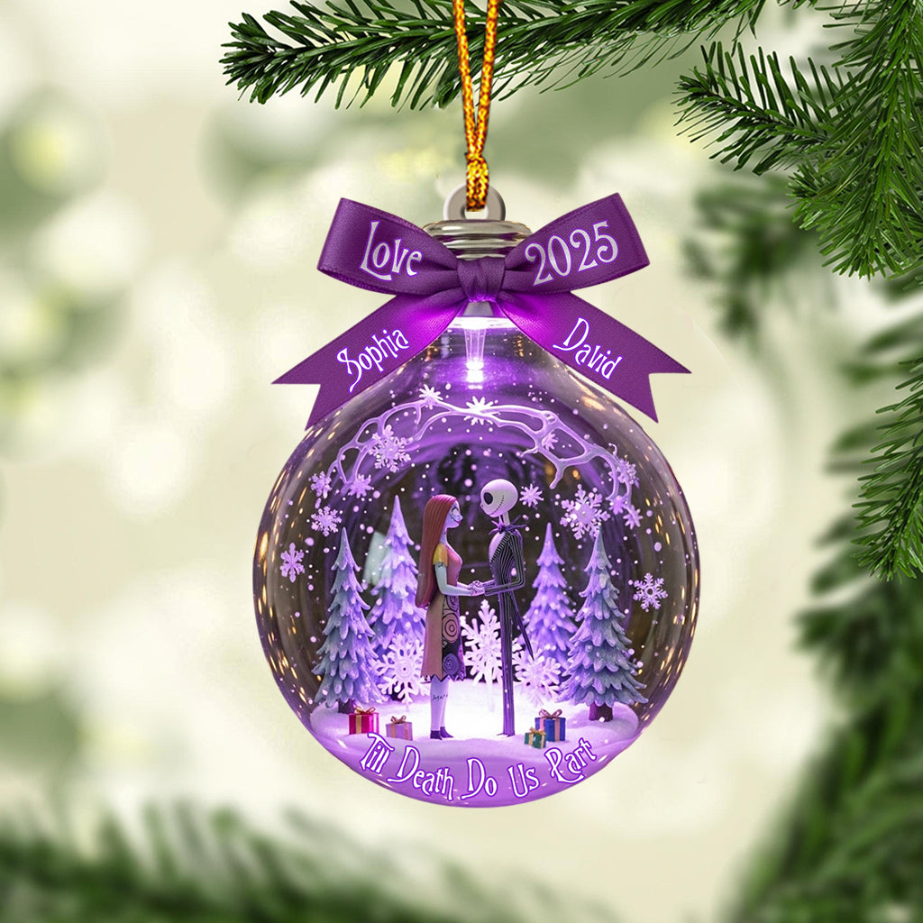 Till Death Do Us Part - Personalized Nightmare Ornament