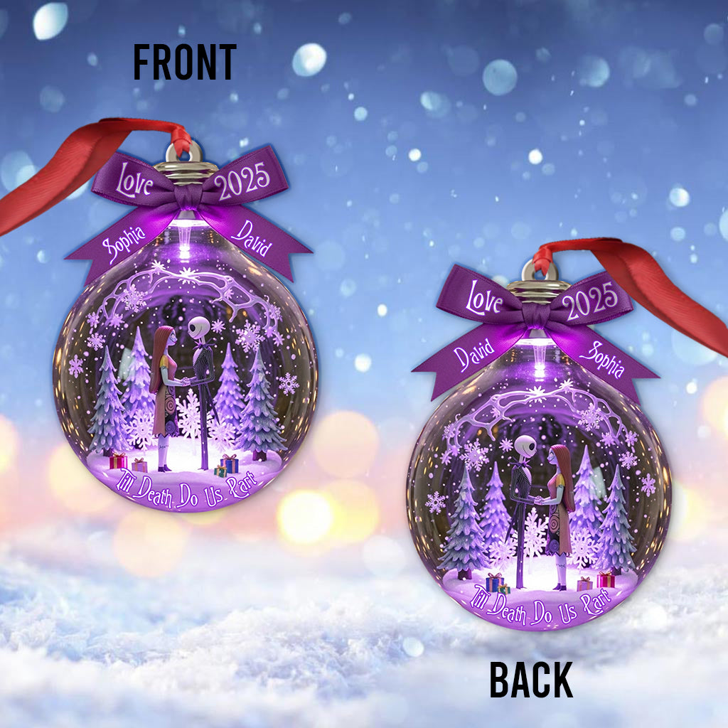 Till Death Do Us Part - Personalized Nightmare Ornament