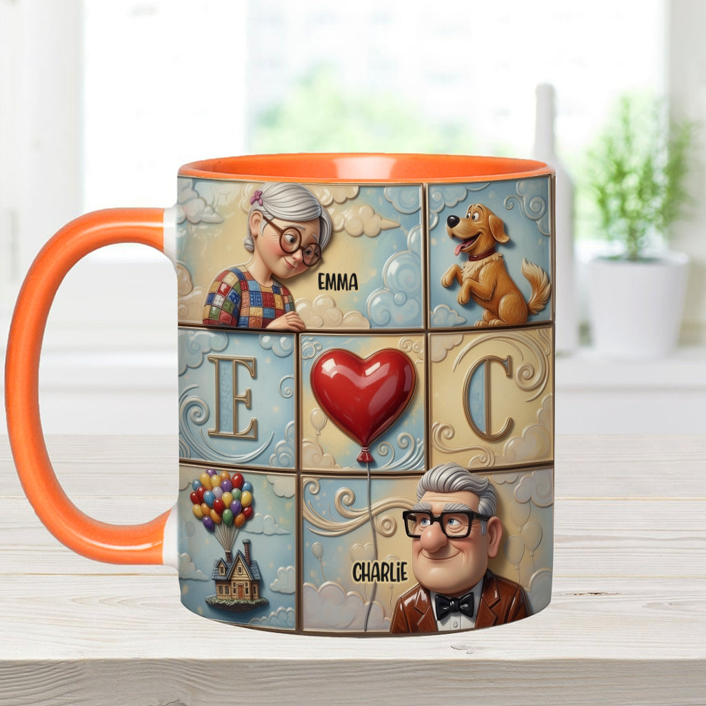 You'll Always Be My Greatest Adventure - Personalized Couple Accent Mug