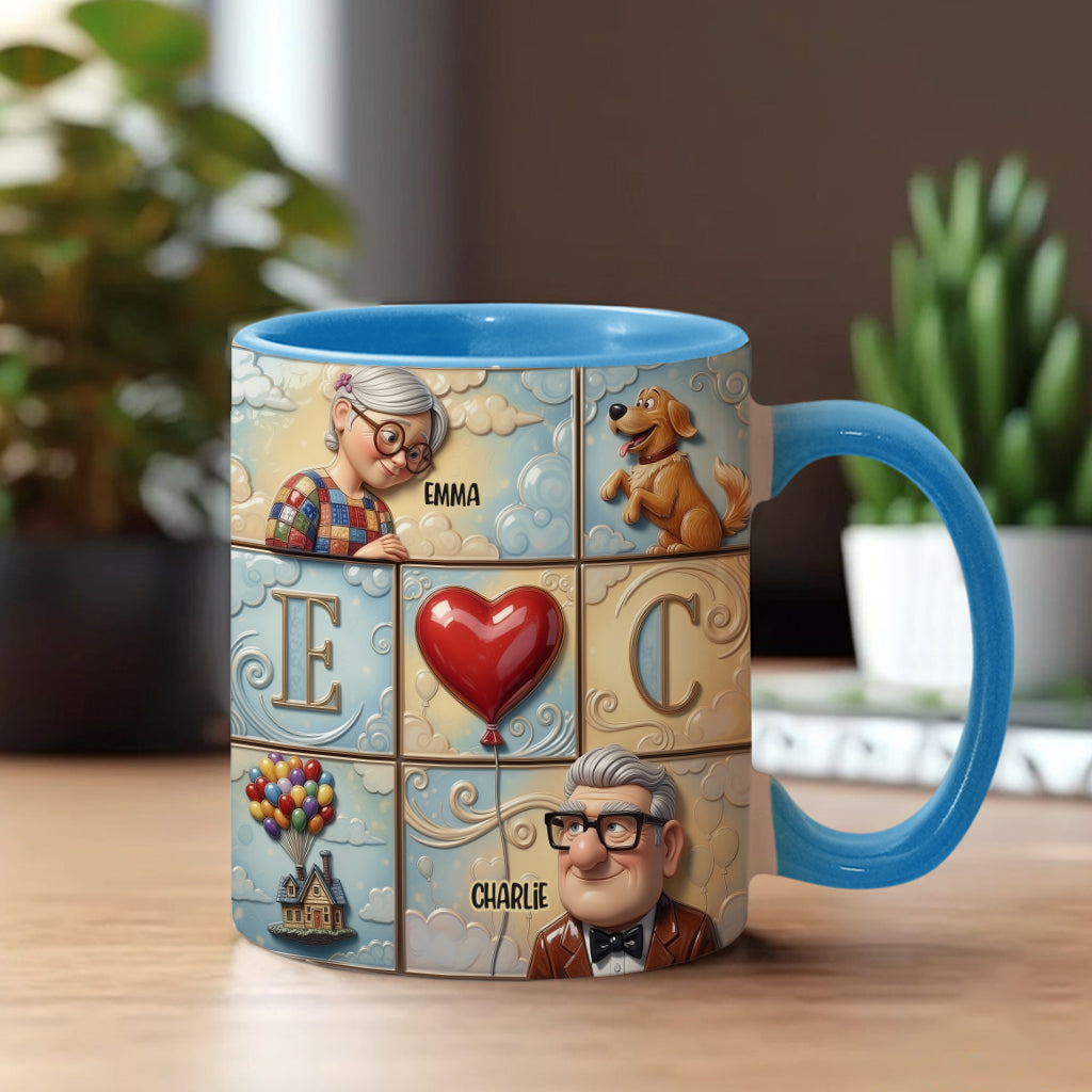 You'll Always Be My Greatest Adventure - Personalized Couple Accent Mug