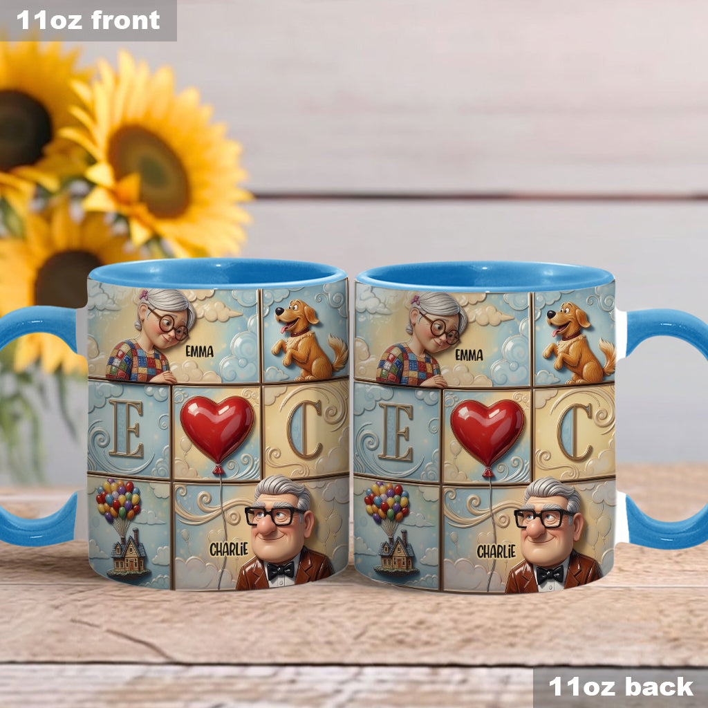 You'll Always Be My Greatest Adventure - Personalized Couple Accent Mug