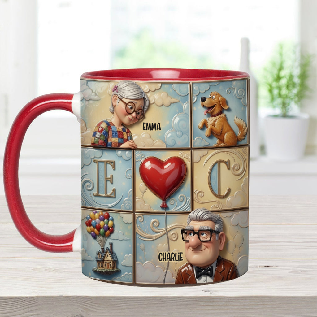 You'll Always Be My Greatest Adventure - Personalized Couple Accent Mug
