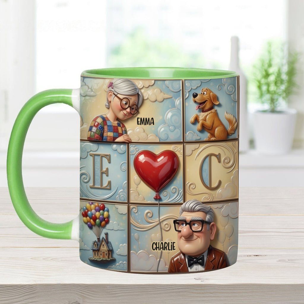 You'll Always Be My Greatest Adventure - Personalized Couple Accent Mug