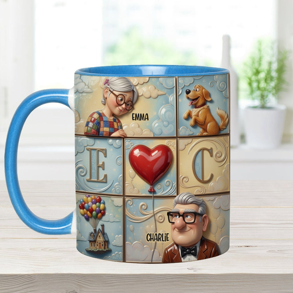 You'll Always Be My Greatest Adventure - Personalized Couple Accent Mug