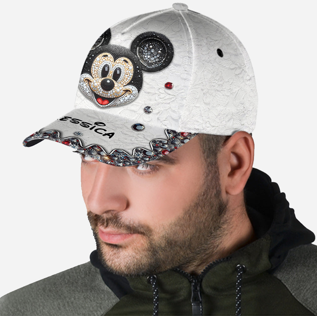 Mouse Ears Kind Of Girl - Personalized Mouse Classic Cap