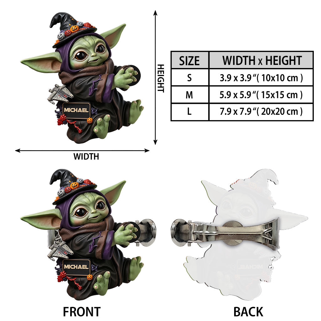 Halloween Time - Personalized The Force Curtain Tieback