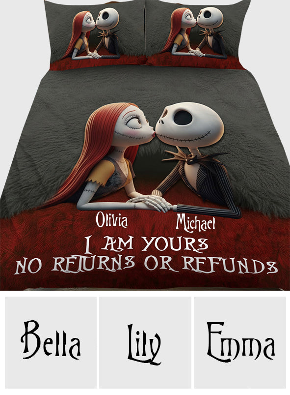 I Am Yours - Personalized Nightmare Quilt Set