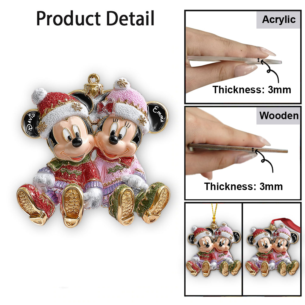 You & Me We Got This - Personalized Mouse Ornament