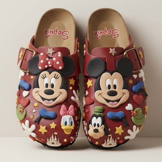 Magical World - Personalized Mouse Clogs With Arch Support