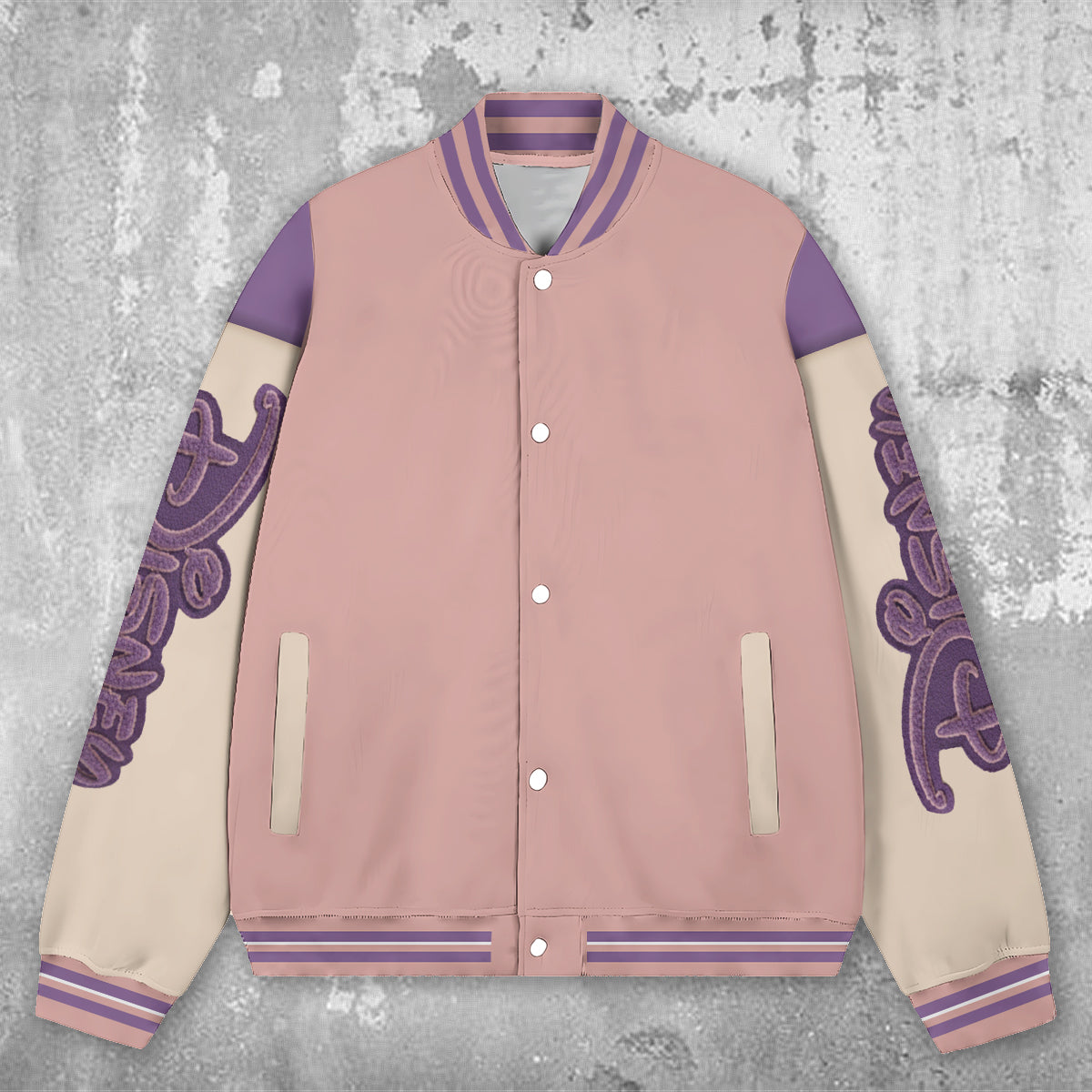 Magical Castle - Personalized Mouse Varsity Jacket