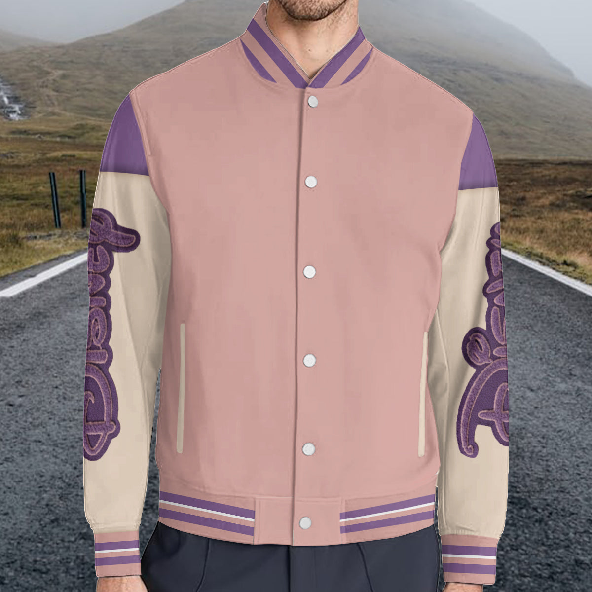 Magical Castle - Personalized Mouse Varsity Jacket