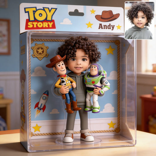 The Story Of Toys - Personalized Movie For Kids Acrylic Display Box