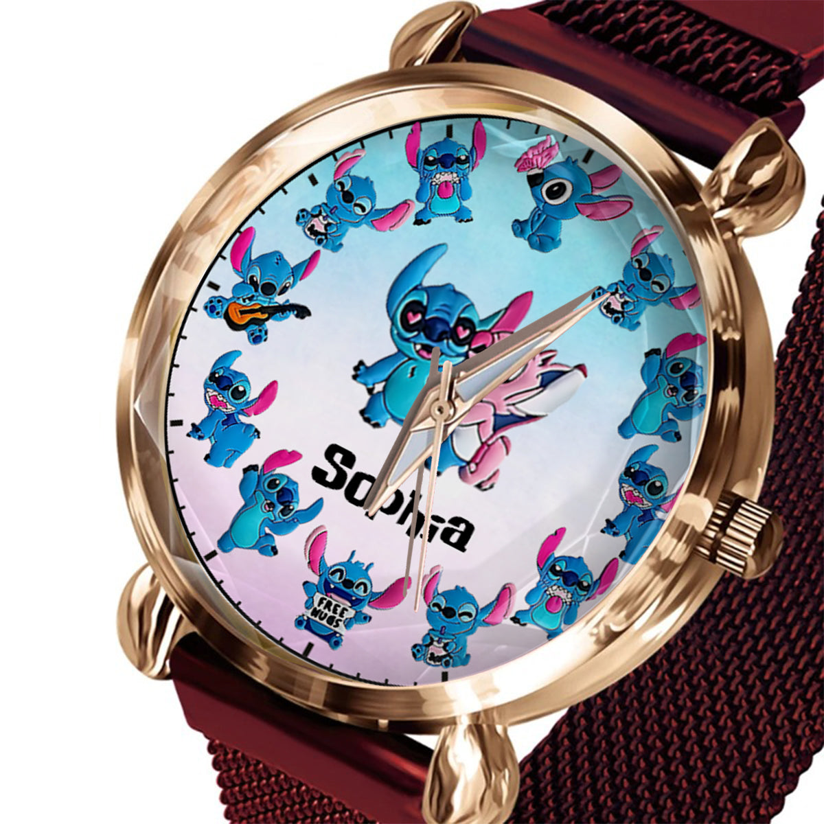 Ohana Happy Time - Personalized Ohana Women Hand Watch