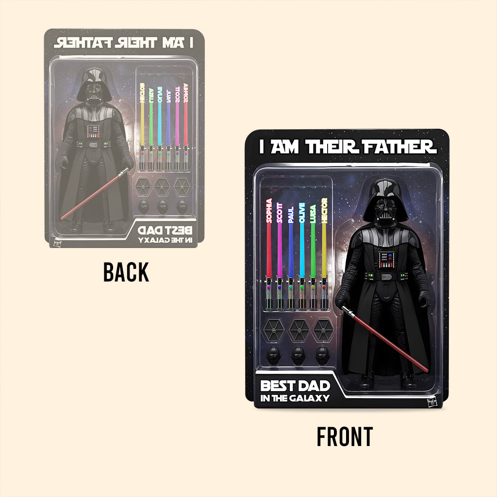 I Am Your Father, Father's Day Gift For Dad/ Husband... - Personalized The Force Custom Shaped Acrylic Plaque