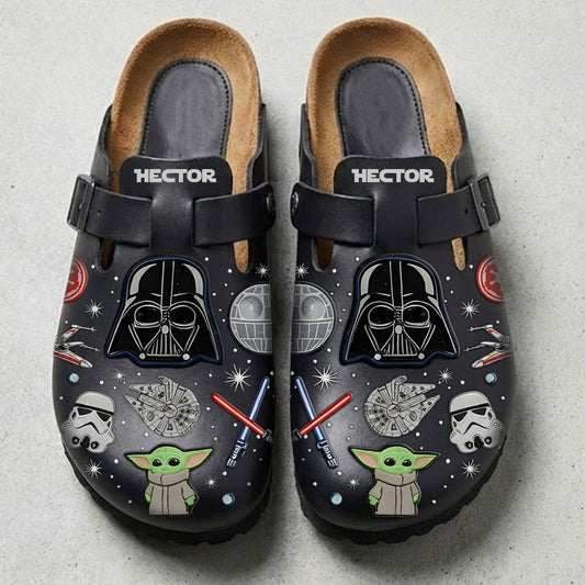 The Force Be With You - Personalized The Force Clogs With Arch Support