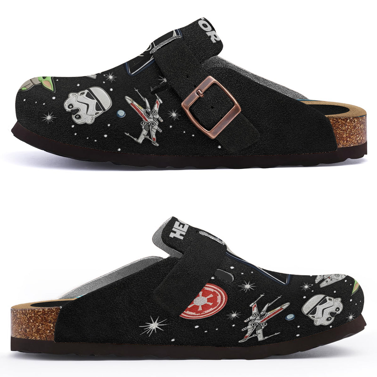 The Force Be With You - Personalized The Force Clogs With Arch Support