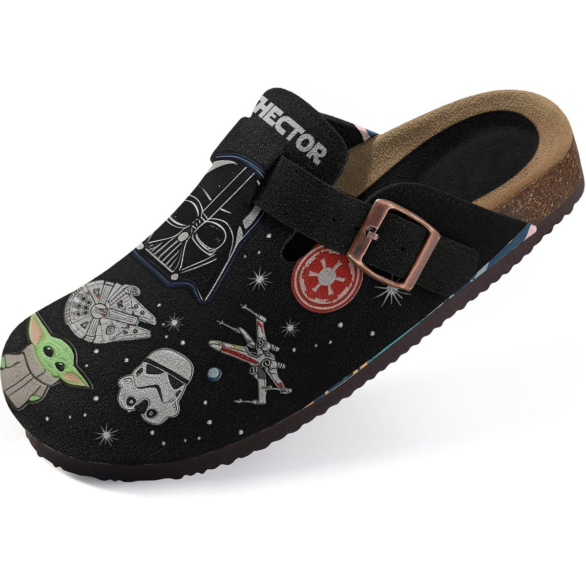 The Force Be With You - Personalized The Force Clogs With Arch Support