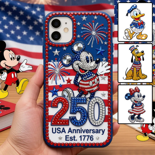 250 Anniversary - Personalized Mouse Full Print Phone Case
