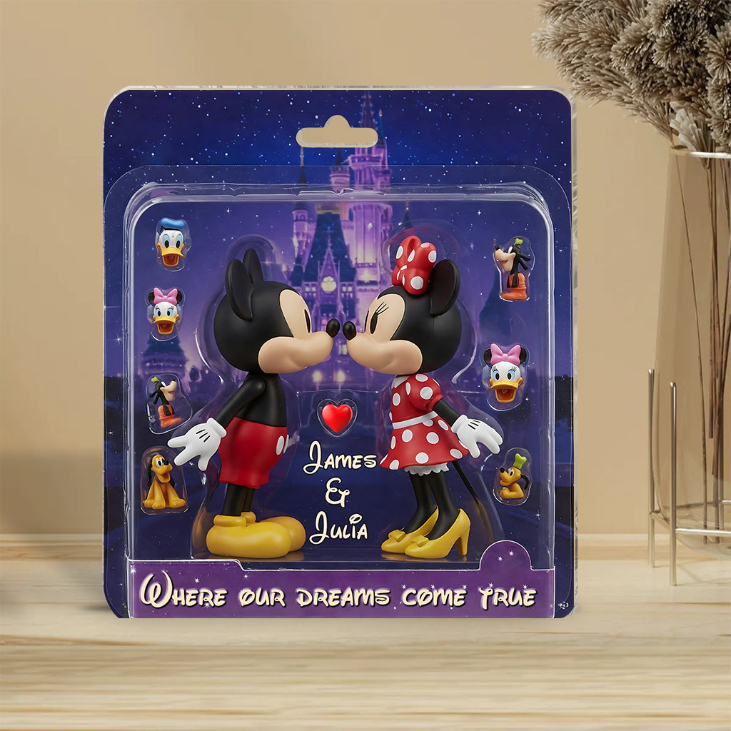 Happily Ever After - Personalized Mouse Custom Shaped Acrylic Plaque