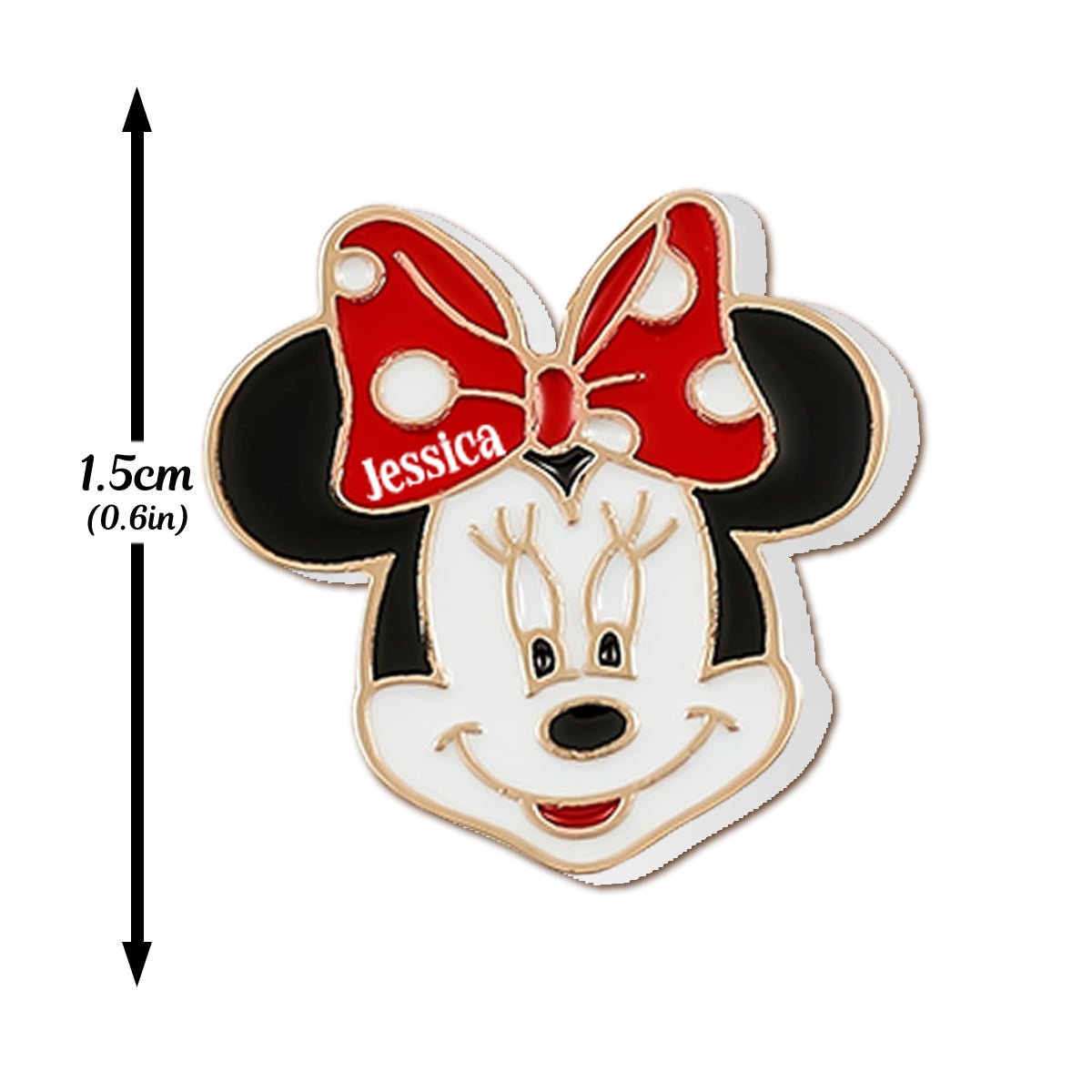 Dream Magic Custom Name - Personalized Mouse Stud Earrings