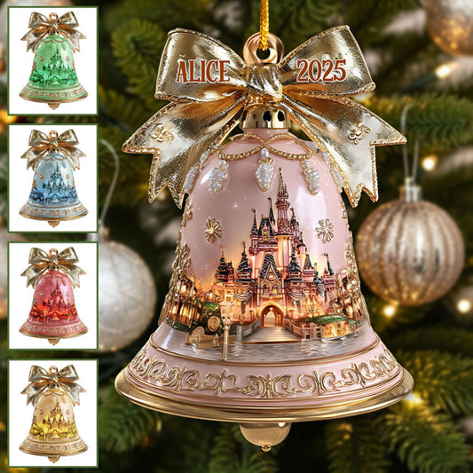 Christmas On Mainstreet - Personalized Mouse Ornament