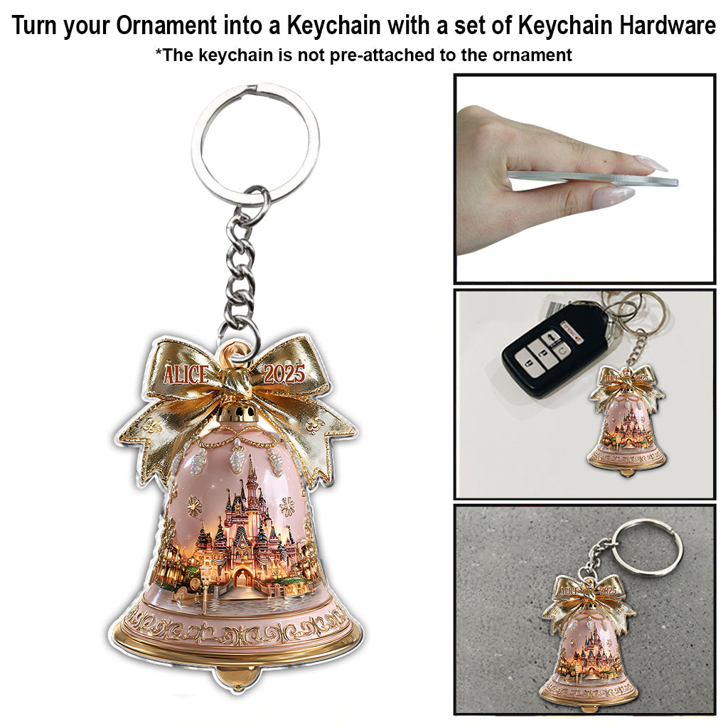 Christmas On Mainstreet - Personalized Mouse Ornament