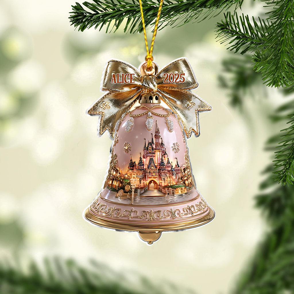 Christmas On Mainstreet - Personalized Mouse Ornament