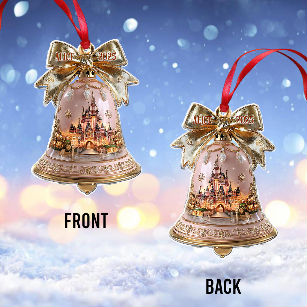 Christmas On Mainstreet - Personalized Mouse Ornament
