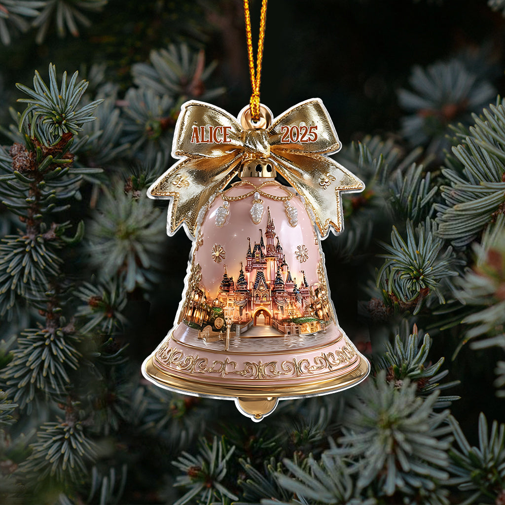 Christmas On Mainstreet - Personalized Mouse Ornament