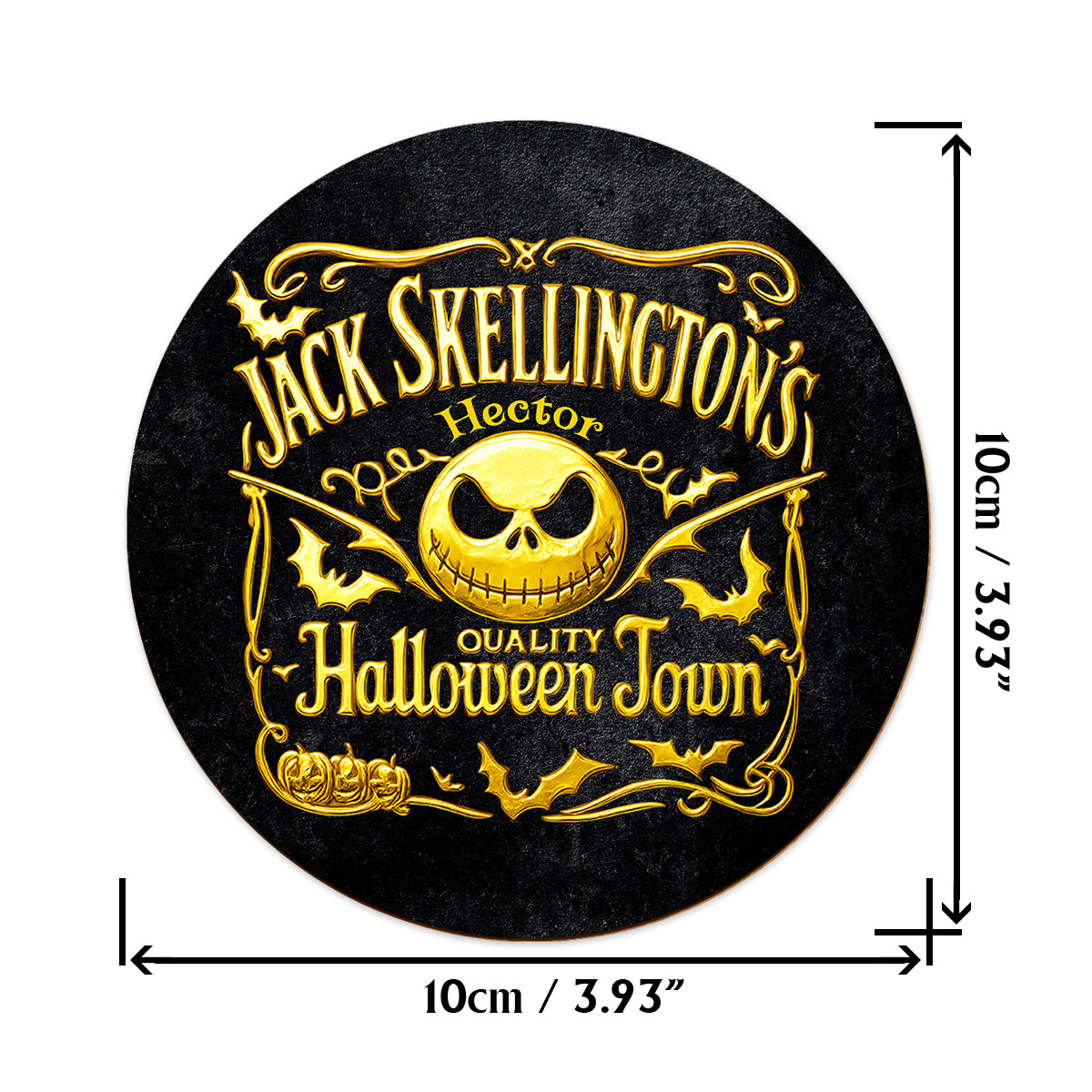 Christmas Gift for Dad, Husband - Personalized Nightmare Whiskey Decanter Set